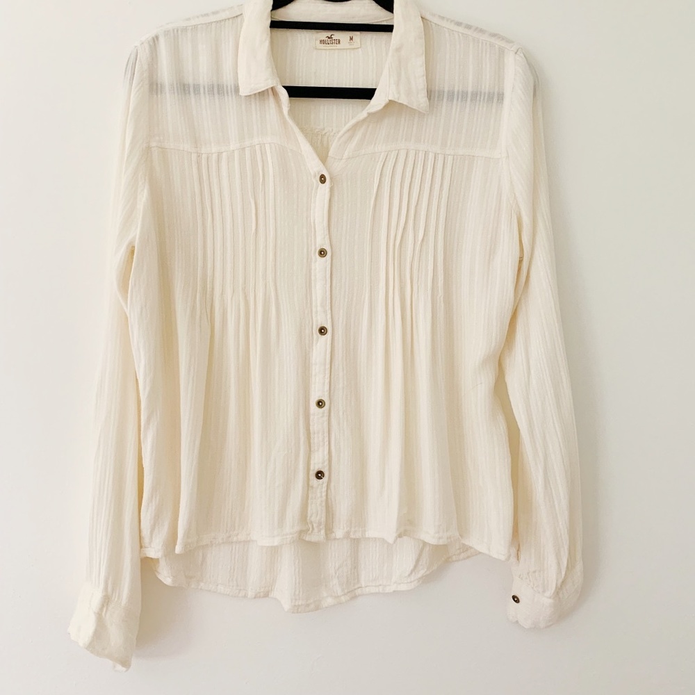 Hollister Button-Up Blouse